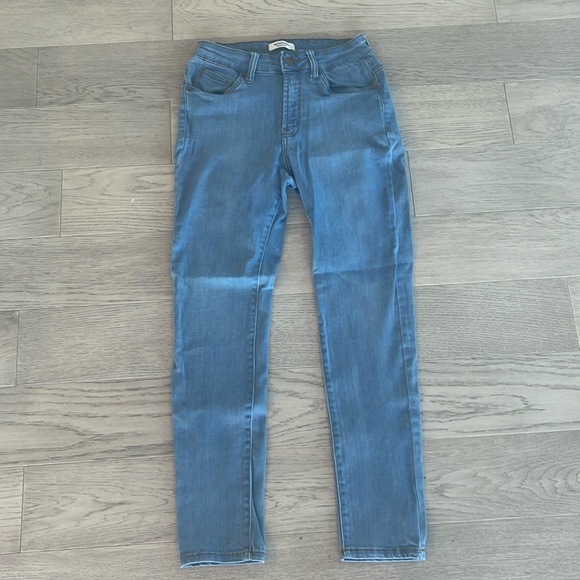 American Bazi Light Wash Skinny Jeans Size 7 - Picture 2 of 7